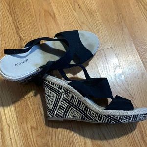 Gently worn wedges, size 9